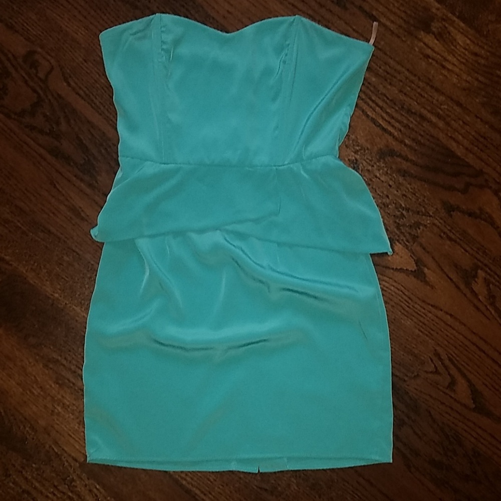 Aqua dress